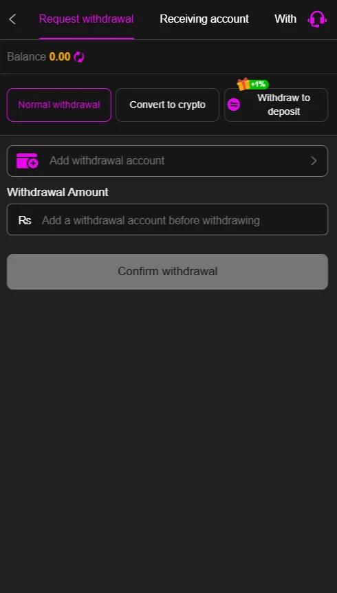 Withdraw